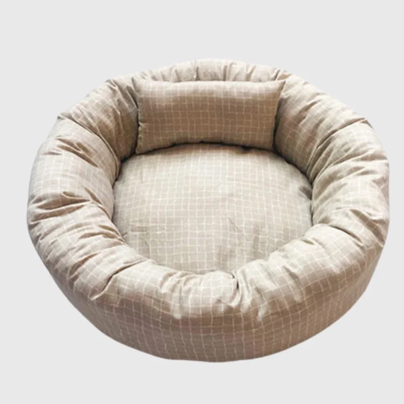 Coussin Rond Orthopédique Gros Chien Confort