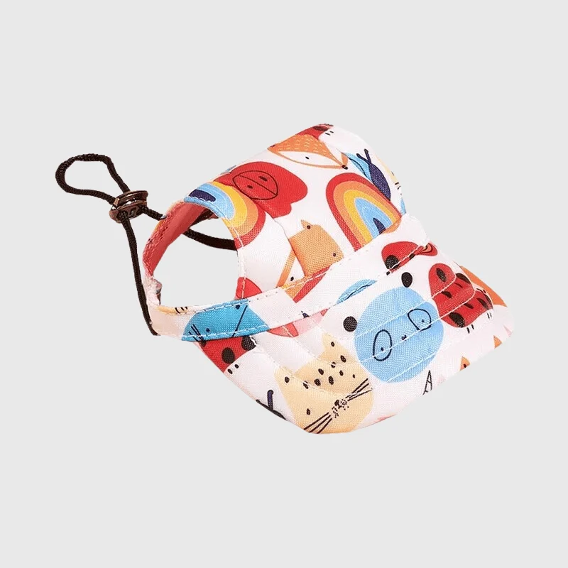 Casquette Anti-UV Chien Réglable Été