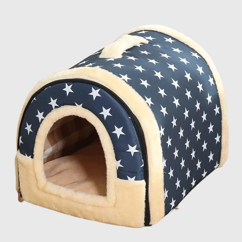 Niche Intérieure Chien Étoiles 3 Tailles
