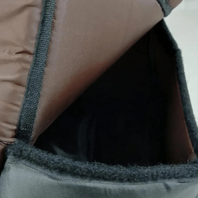 Niche Extérieur Chien Imperméable Marron L