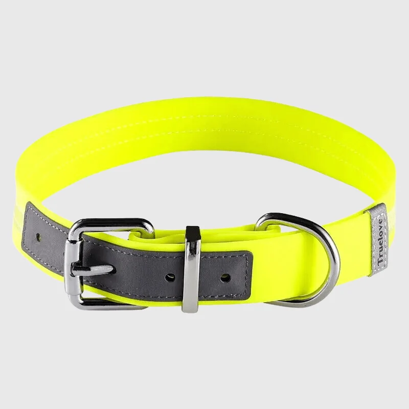 Collier Imperméable Chien Réfléchissant Ajustable