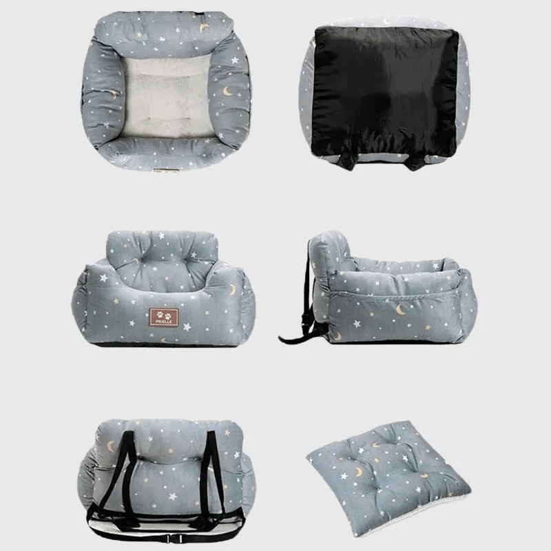 Panier Cocoon Confort Chien Gris Moelleux