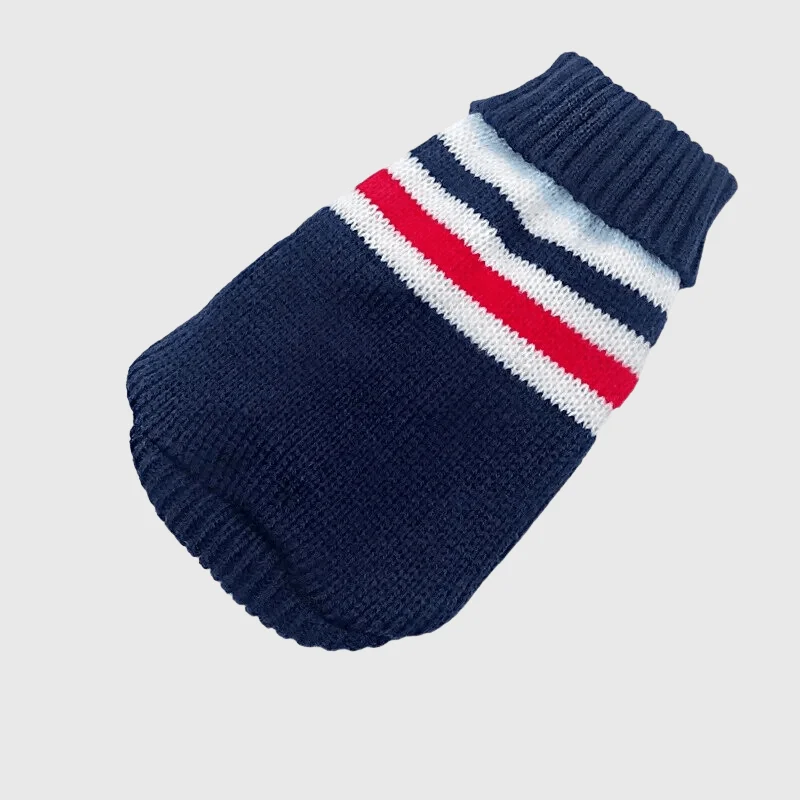 Pull Noël Tricot Petit Chien Hiver