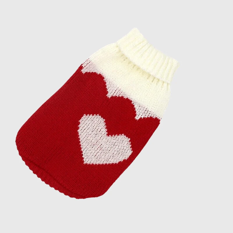 Pull Noël Tricot Petit Chien Hiver