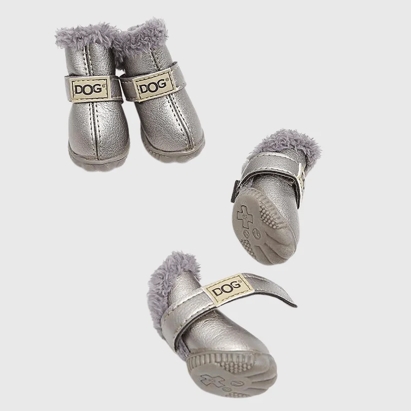 Chaussettes Neige Antidérapantes Chien Hiver
