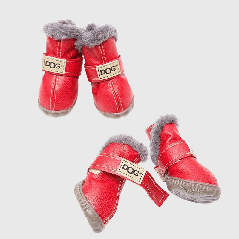 Chaussettes Neige Antidérapantes Chien Hiver