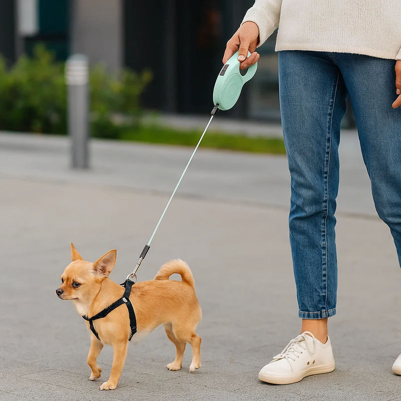 Laisse Rétractable Solide Chien 3m 5m
