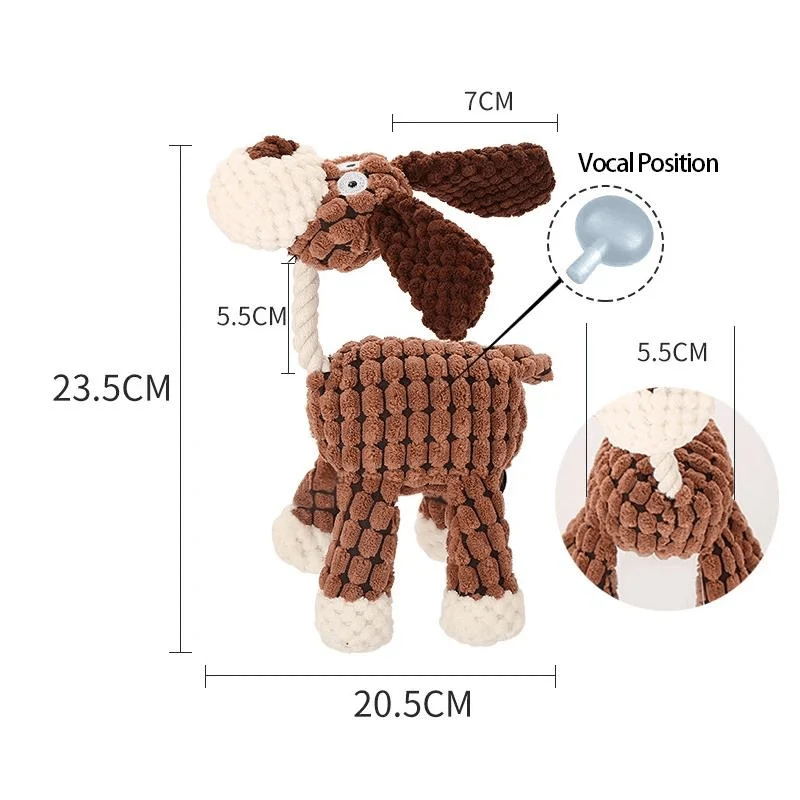 Peluche Interactive Chien 4 Modèles Sonore