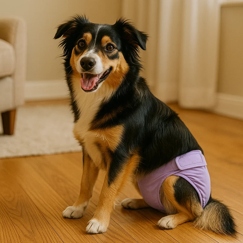 Culotte Hygiénique Élastique Chienne Chaleur