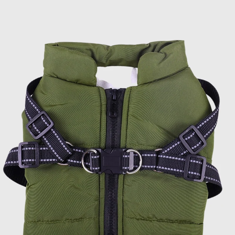 Manteau Hiver Harnais Intégré Molosse