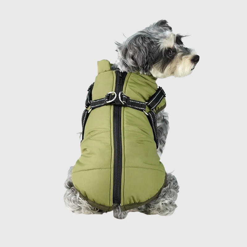 Manteau Hiver Harnais Intégré Molosse