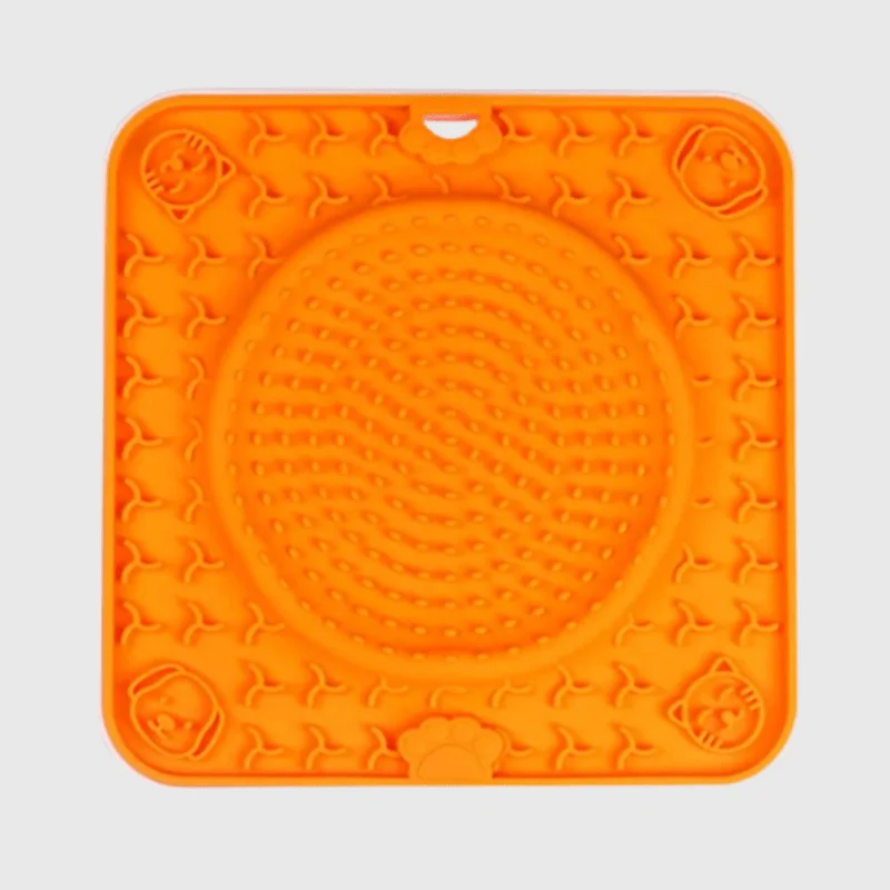 Tapis Fouille Caoutchouc Carré Rond Gros Chien