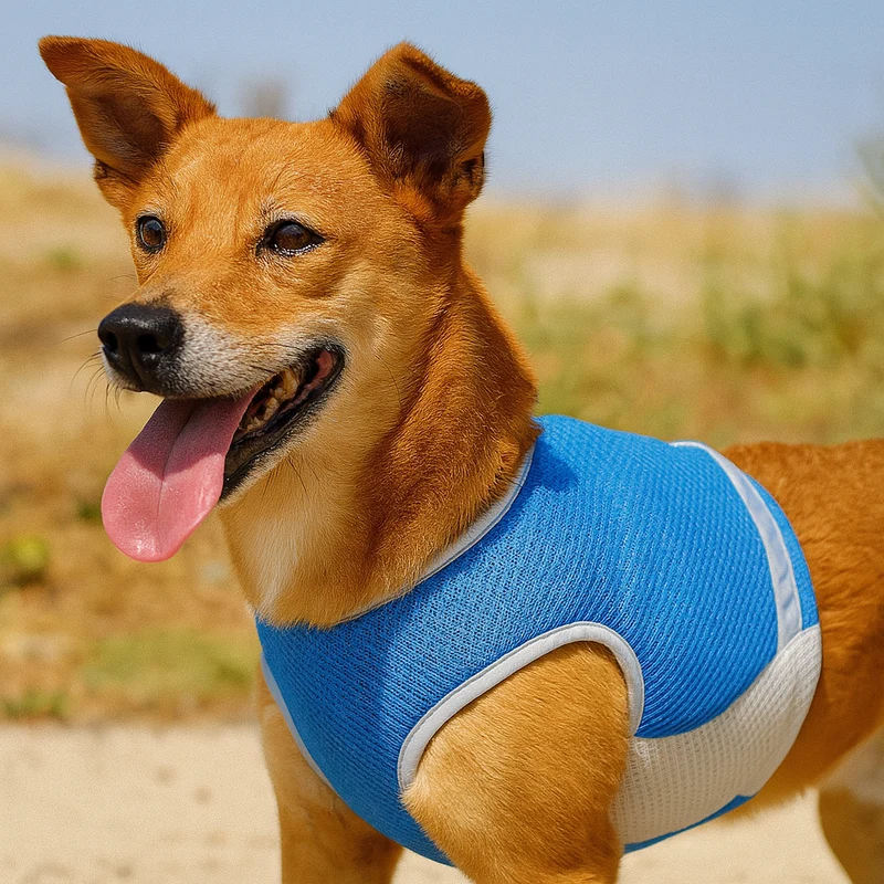 Harnais Rafraîchissant Été Chien Sportif