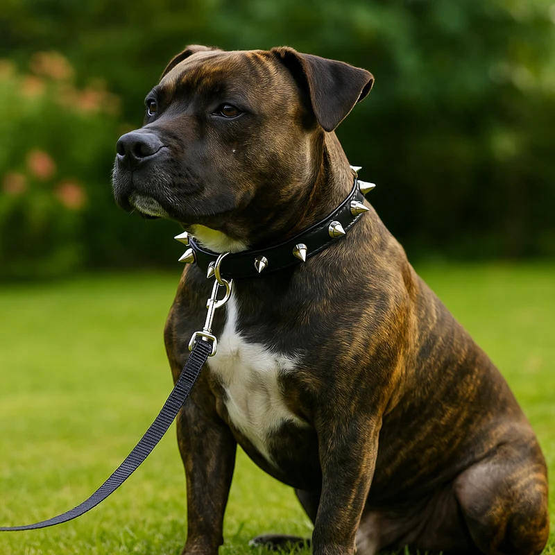 Collier Clous Réglable Gros Chien