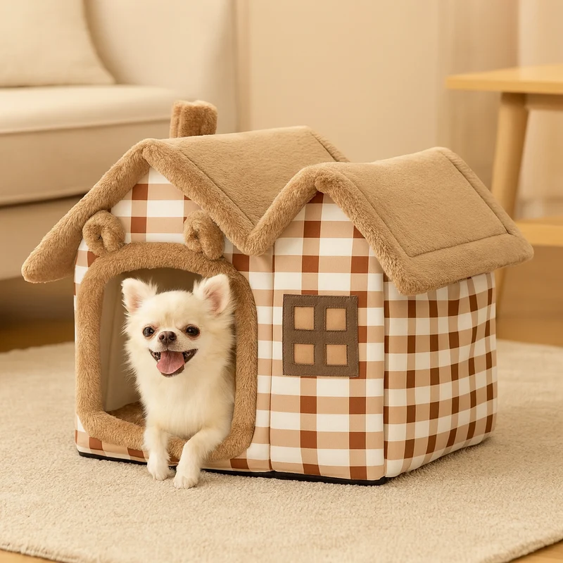 Niche Intérieur Design Luxe Chien Tissu