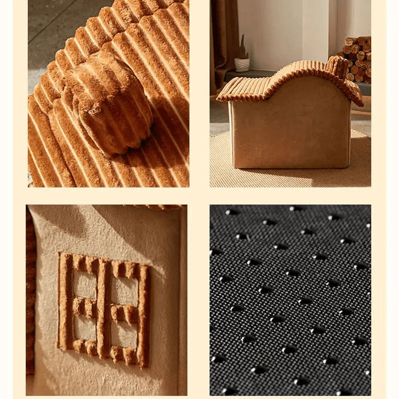 Niche Intérieur Design Luxe Chien Tissu