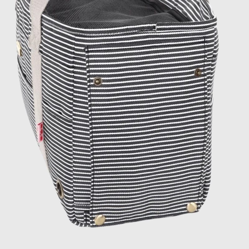 Sac Transport Souple Chien Rayé 4kg