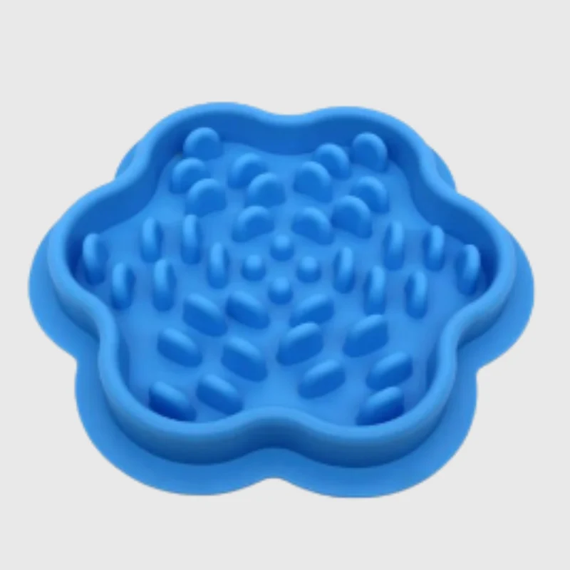 Tapis Léchage Fleur Gros Chien Ventouses