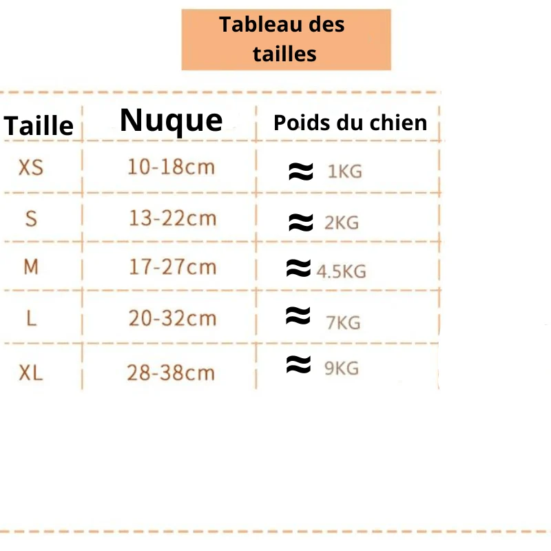Collerette Bouée Gonflable Gros Chien