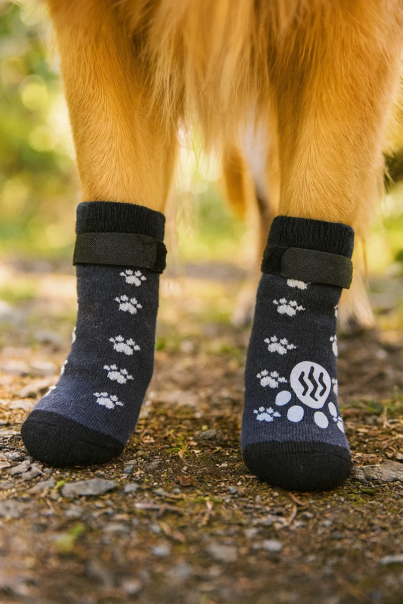 Chaussettes Antidérapantes Protection Gros Chien