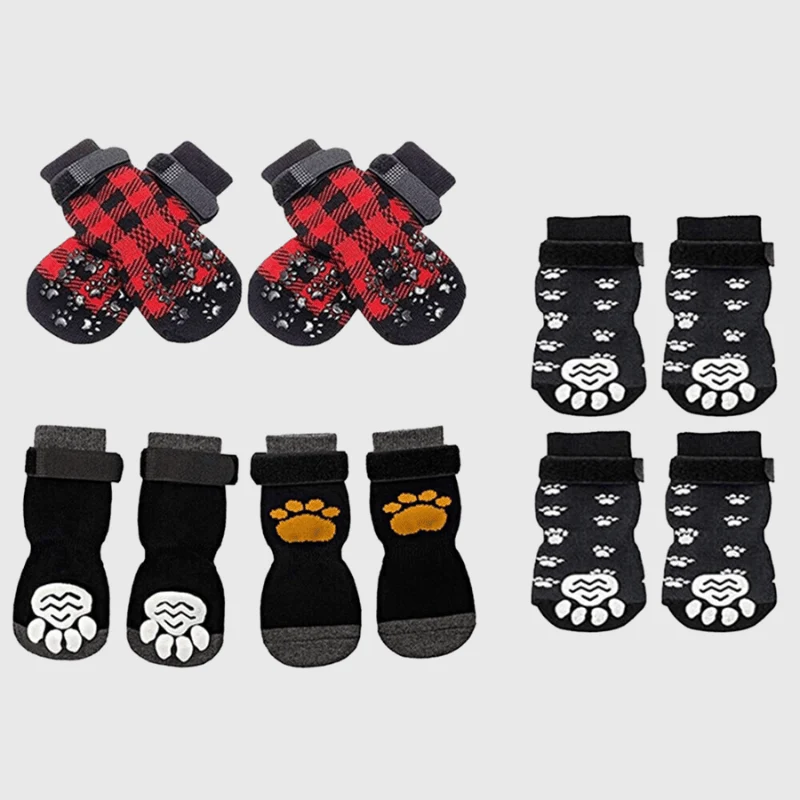 Chaussettes Antidérapantes Protection Gros Chien