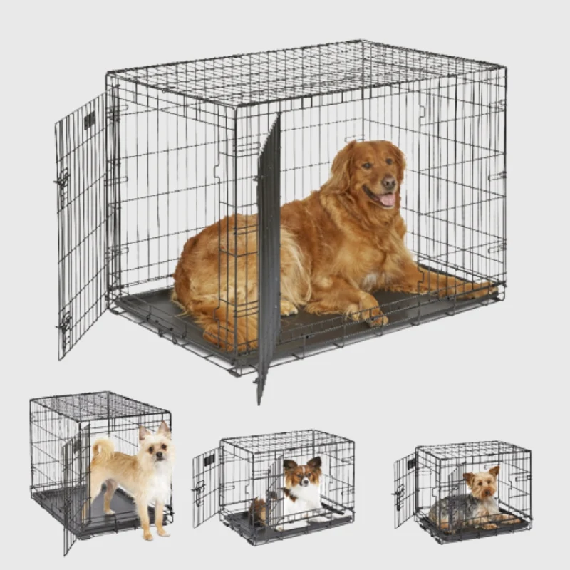 Cage Transport Pliable Aluminium Gros Chien