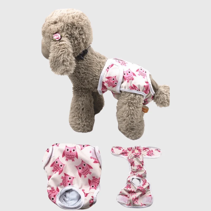 Couche Culotte Lavable Chien Anti-Fuite