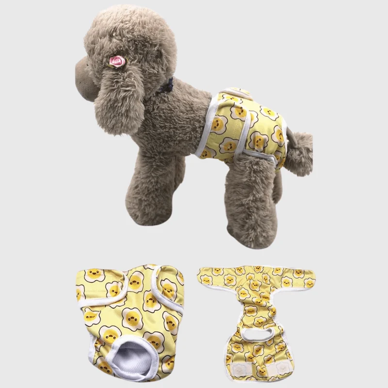 Couche Culotte Lavable Chien Anti-Fuite