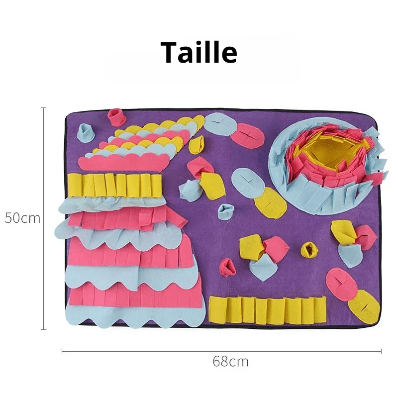 Tapis Fouille Olfactif Stimulation Mentale Chien