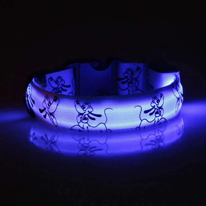 Collier Chasse Fluo Gros Chien Réglable