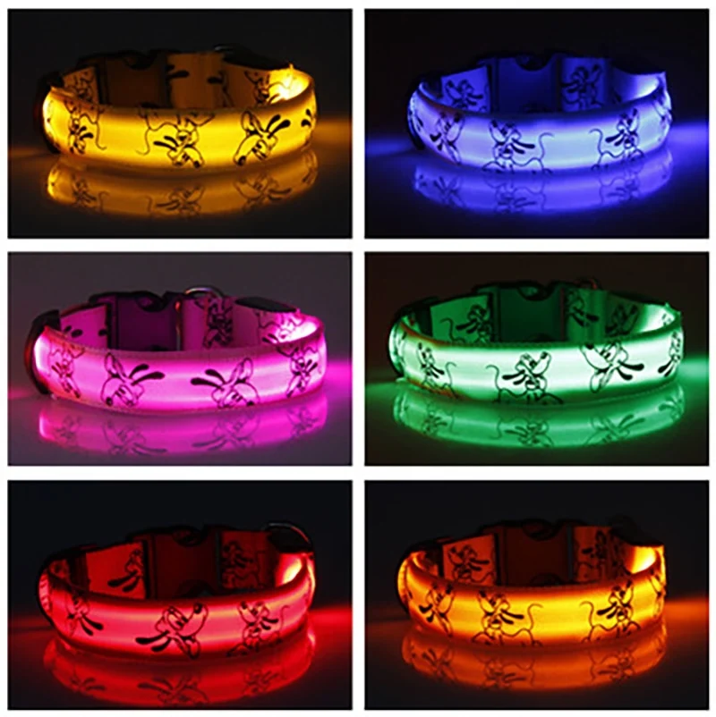 Collier Chasse Fluo Gros Chien Réglable
