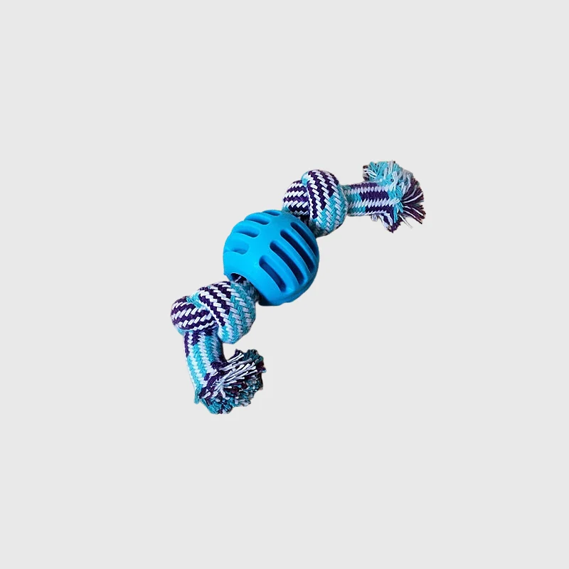 Balle Corde Lanceur Gros Chien 18cm