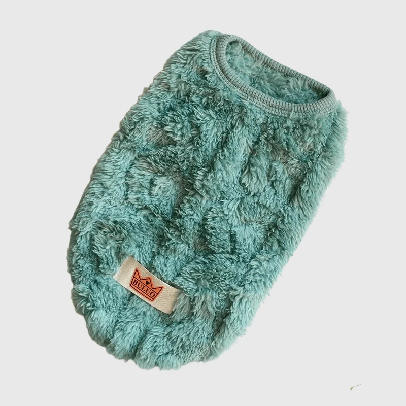 Pull Tricot Torsadé Chaud Chien Hiver