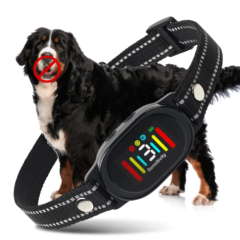 Collier Anti-Aboiement Réglable Gros Chien