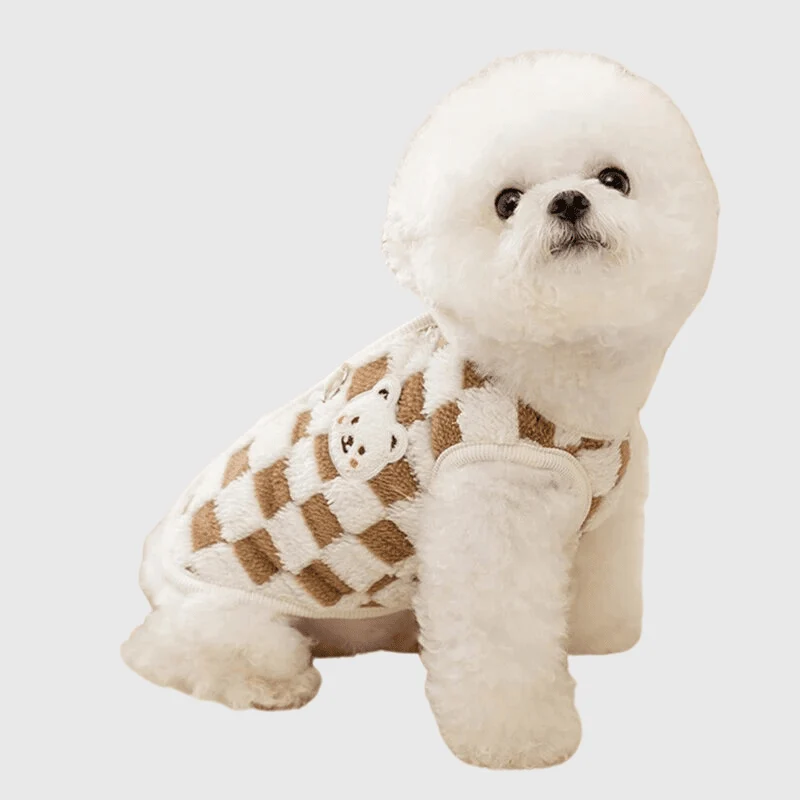 Pull Hiver Chaud Confortable Chien Coloré