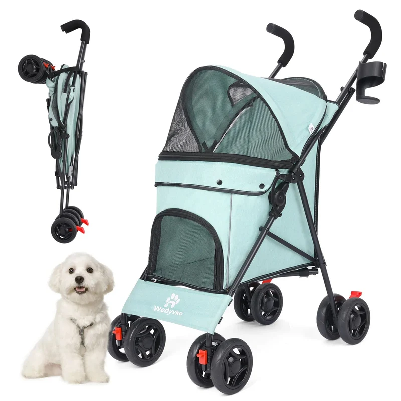 Poussette pour chien yorkshire