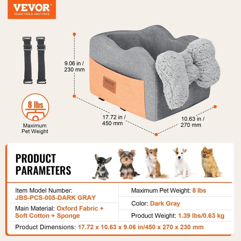 Siège Auto Imperméable Gros Chien 45kg