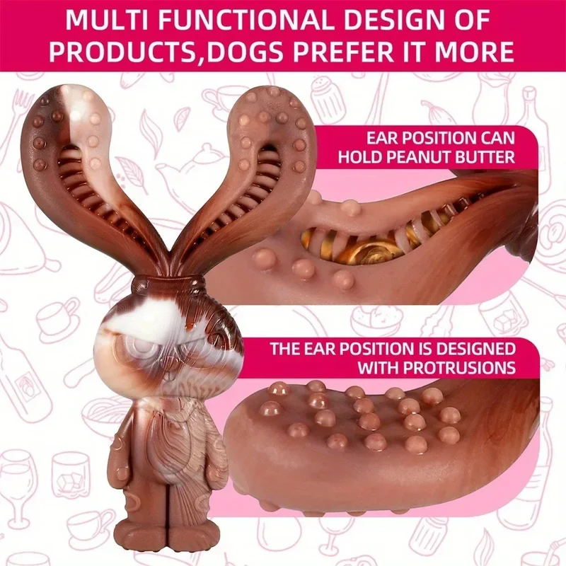 Jouet Nylon Ultra-Résistant Mâcher Gros Chien