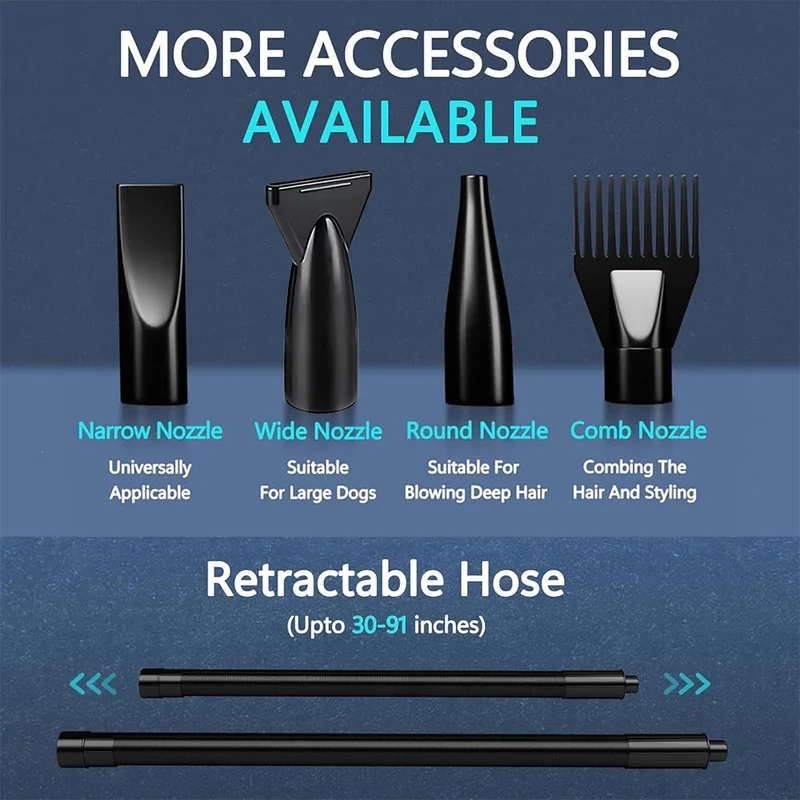 Sèche-Cheveux Professionnel Gros Chien 2800W