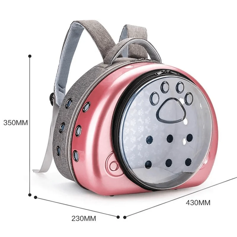 Caisse Transport Chien Rigide Capsule Colorée