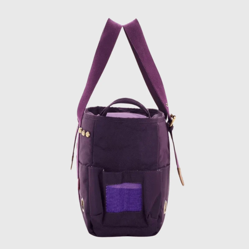 Caisse Transport Chien Pliable Violet Compact