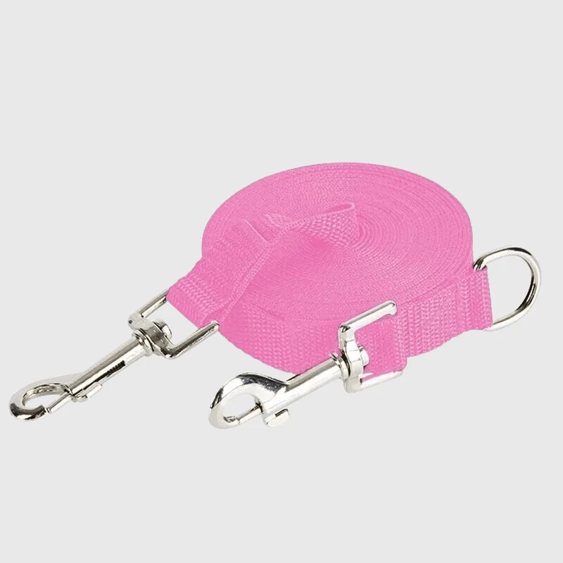 Laisse Longe Nylon Réglable Gros Chien