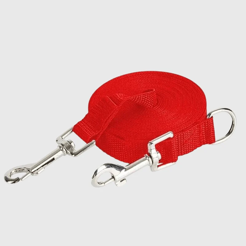 Laisse Longe Nylon Réglable Gros Chien