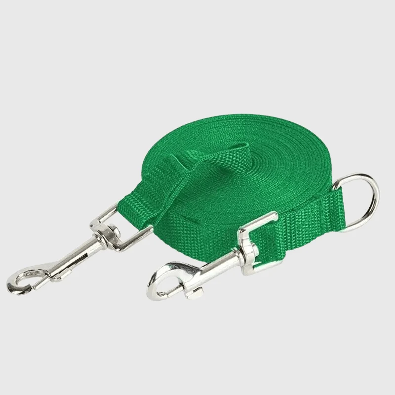 Laisse Longe Nylon Réglable Gros Chien