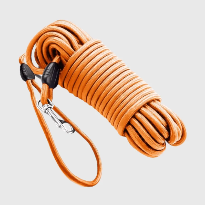 Longe Pistage Nylon Gros Chien Dressage