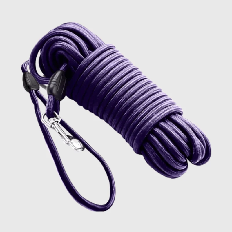 Longe Pistage Nylon Gros Chien Dressage