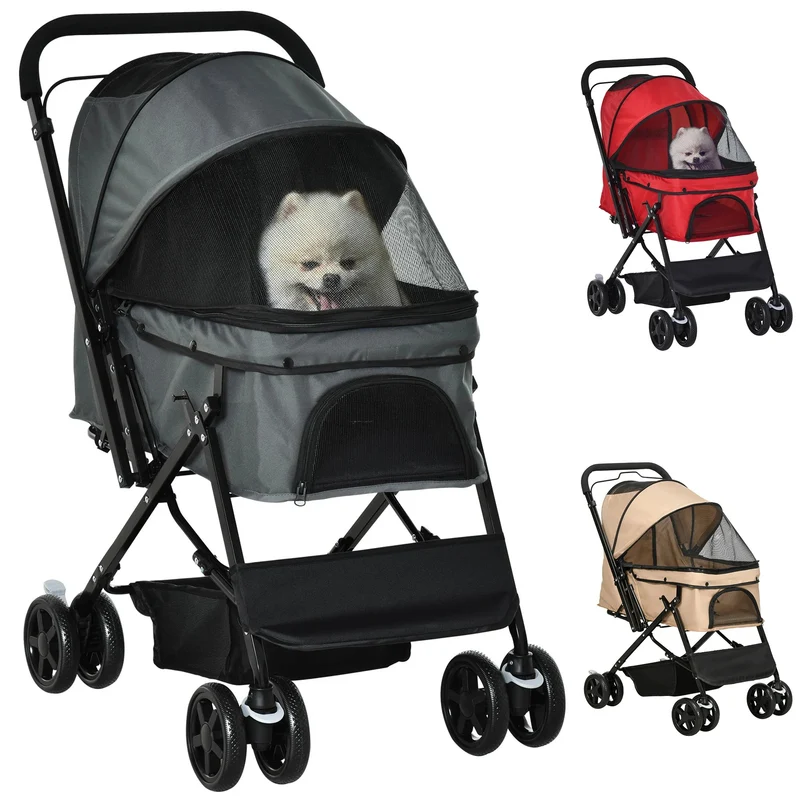 Poussette pour petit chien