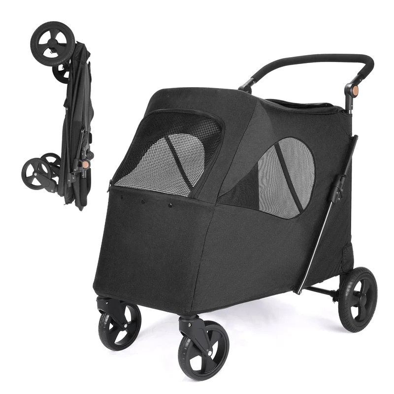 Poussette pour chien grande taille
