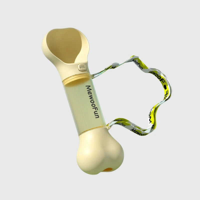 Gourde Portable Voyage Gamelle Intégrée Chien