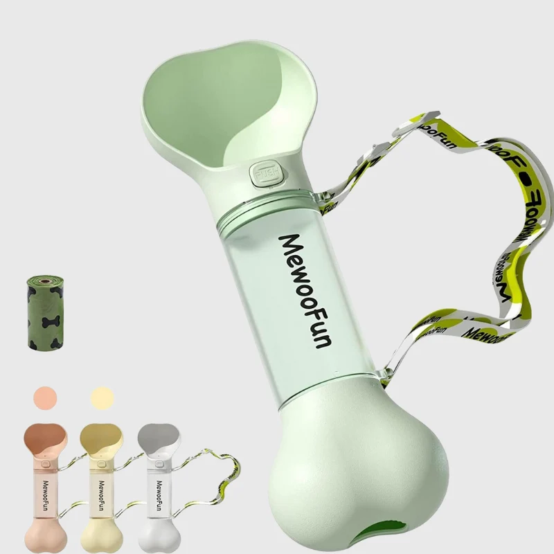 Gourde Portable Voyage Gamelle Intégrée Chien